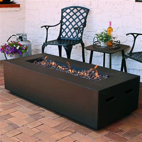 Table fire pit - Ethanol fire pit tables are a stylish and functional addition to your indoor or outdoor entertaining area. With a convenient tabletop design, they combine the ...